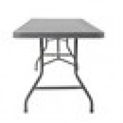 8' Banquet Table- Grey